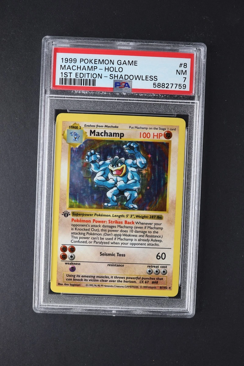 First Edition Pokémon Machamp Individual Cards for sale - eBay