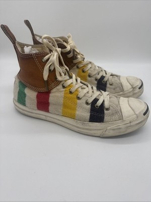 Converse Jack Purcell  Duck Mid  Hudson's Bay Wool Retro 9.5 used