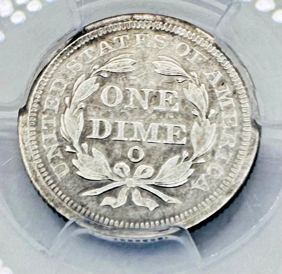 SS CENTRAL AMERICA SSCA RARE 1853-O 10C PCGS VF30 W/ GOLD PINCH 💥SHIPWRECK💥 - Image 4 of 4