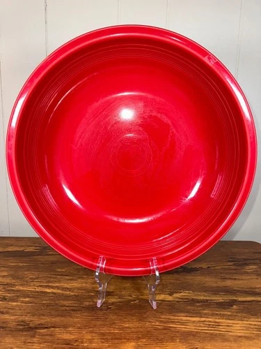 Fiesta Ware Red 12” Serving/Vegetable Bowl – HLC USA