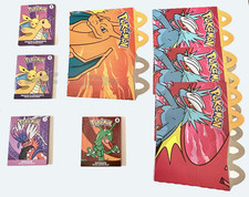 Lot of 2025 McDonald  s Pok mon Happy Meal Boxes  Sticker Poster NO CARDS
