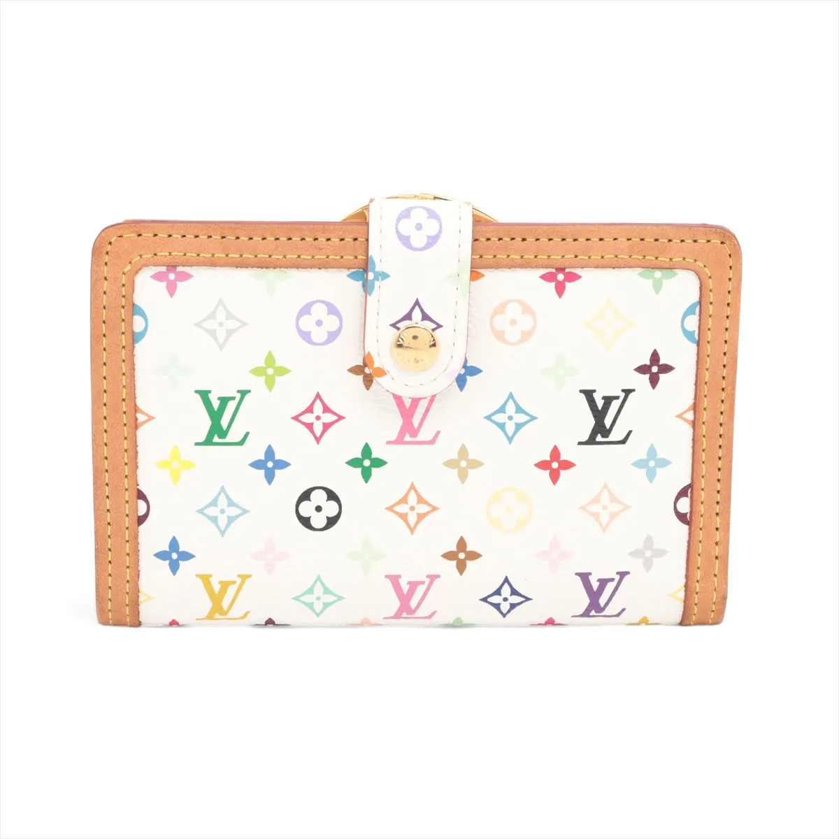 Louis Vuitton Multicolor Portofeuille Vienova M92987 Bron Compact Wallet