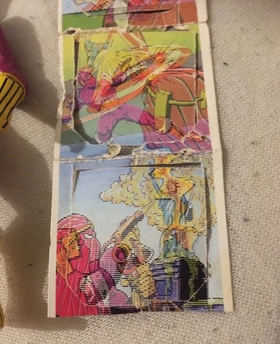 Marvel 1984 Baron zemo figure +4 holograms 4 inch comics vintage - Picture 13 of 14