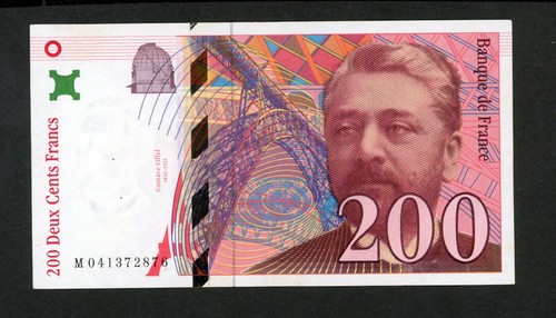 FRANCE 200 FRANCS 1996 PICK # 159b VF.