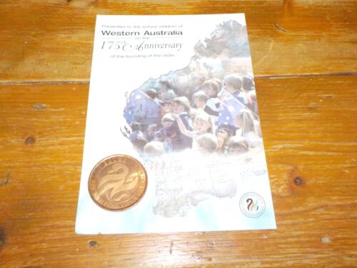 WESTERN AUSTRALIA 175th ANNIVERSARY MEDALLION - Picture 1 of 3