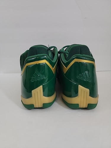 Adidas Men’s T-MAC 2 RESTOMOD Basketball Shoes Size 8.5 Dark Green/Gold FY9931 - Picture 6 of 12