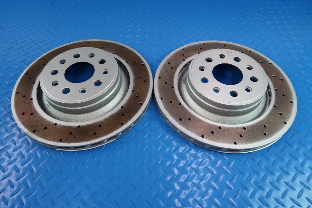 Maserati Levante S Trofeo rear brake disc rotors TopEuro #12020