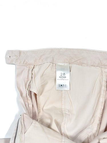 Mother The Roller Crop Prep Fray So Far Gone Wide Leg Hose Größe 28 - Khaki - Bild 6 von 9