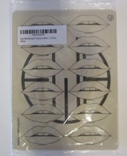 Lip Blush Practice Skin Permanent Makeup Supplies Microblading Kit 5 Pack