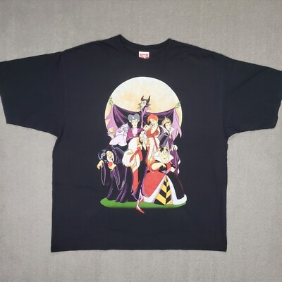 Vtg 90s Disney Villains T Shirt Bad Girls Nightmare NWOT Made In