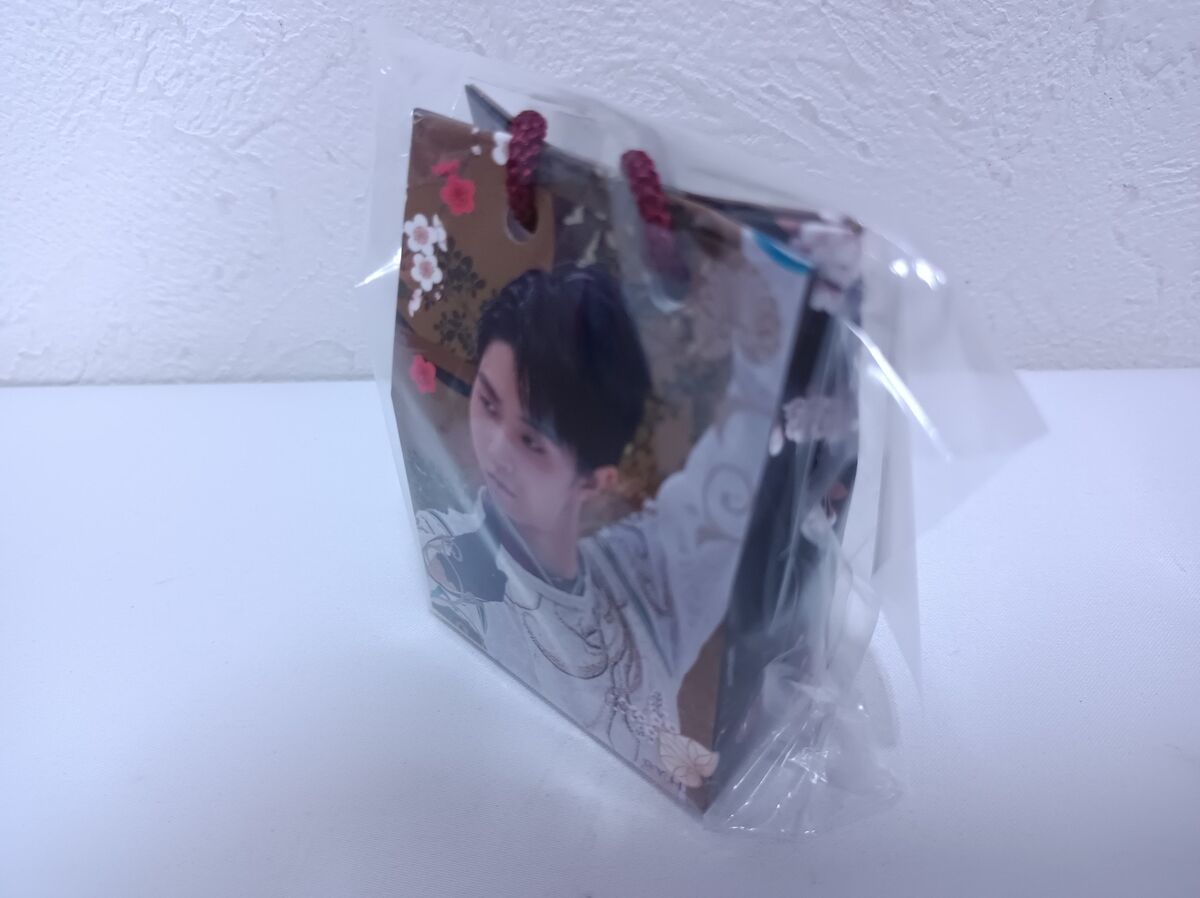 Yuzuru Hanyu Shopping Bag Music Box SEIMEI Sankyo CK002B Yuzuru Hanyu Shopping Bag Music Box SEIMEI Sankyo CK002B