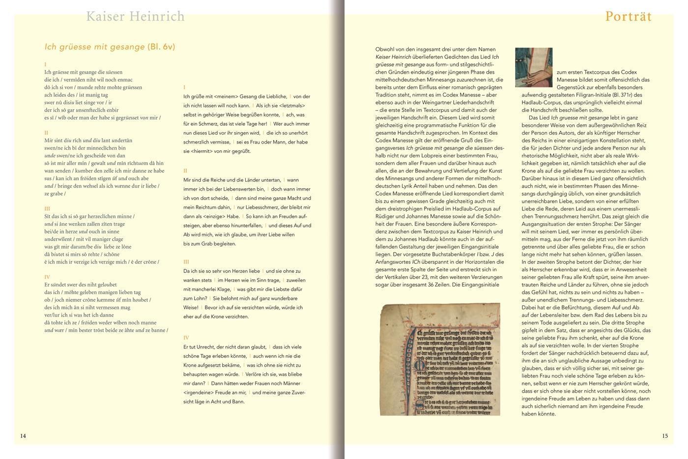 Thumbnail - Der Codex Manesse Lothar Voetz 9783534289028