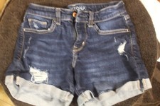 Women's Arizona Distressed Jeans Shorts Size 3