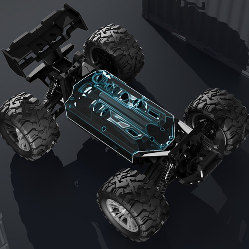 RC Racing Car 2.4G 1:16 4WD Remote Control Drift Car 28KM/H High Speed Car Truck - Picture 6 of 13