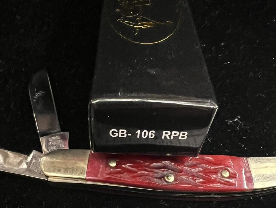 Navaja de bolsillo alemana Bull GB-106 RPB NUEVA EN CAJA Foto 3 de 3