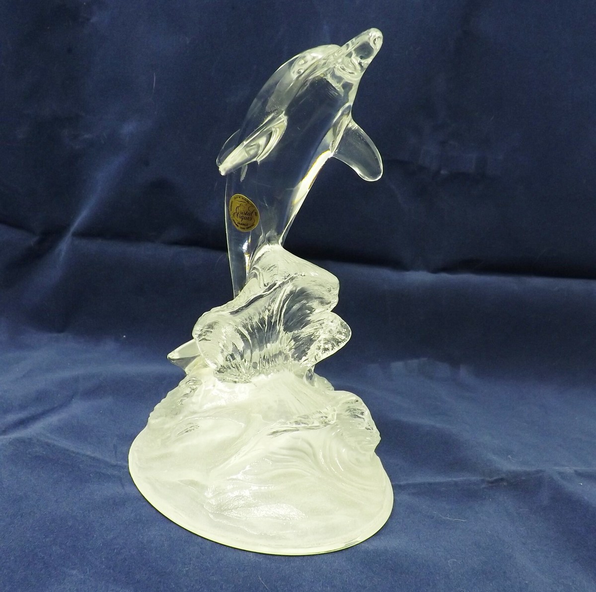 新品❣️美しい青CRYSTAL DARQUES DAUPHIN 【公式通販】