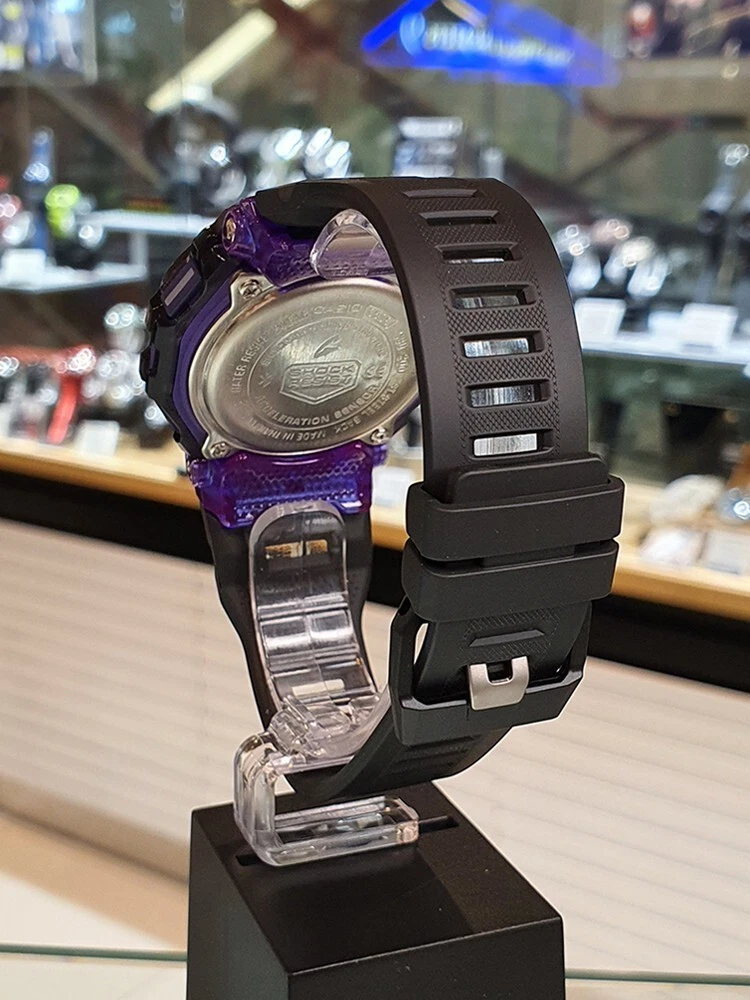 Casio G-Shock Purple Resin Strap Men Watch GBD-200SM-1A6DR Original New