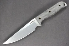 2022 SwampRat Bad Rattitude .185" StoneWash Finish. Black Canvas Micarta Handle