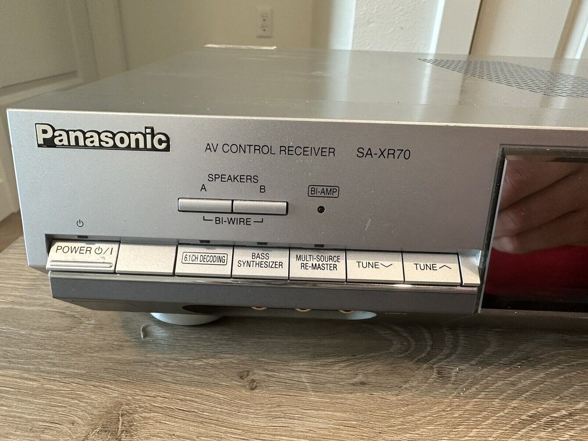 Panasonic AV CONTROL RECEIVER SA-XR70 | eBay