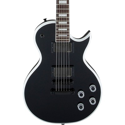 Jackson X Series Signature Marty Friedman MF-1 Electric Guitar Black w/Wht Bevel