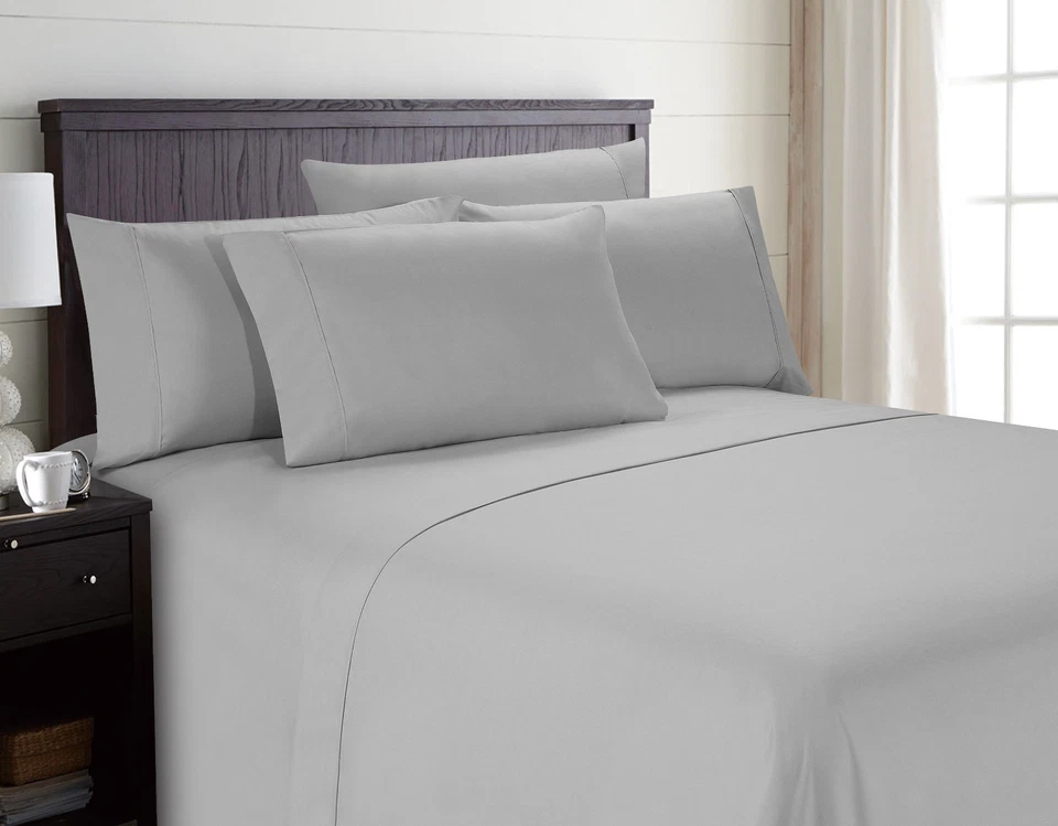 Adjustable Split King Bed sheets - 1800 TC 7 piece set- not split HEAD - Image 4 of 4