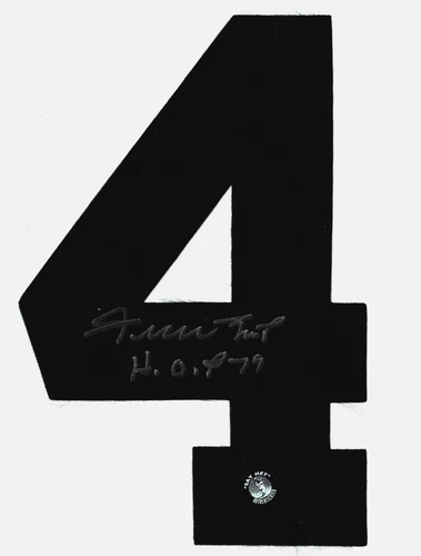 Willie Mays "HOF 79" Signed Autographed Baseball Jersey Number SEY HEY HOLOGRAM!