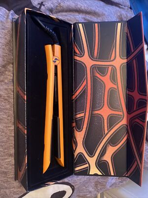 Pin Straight Far Infra straightening iron or curling iron orange