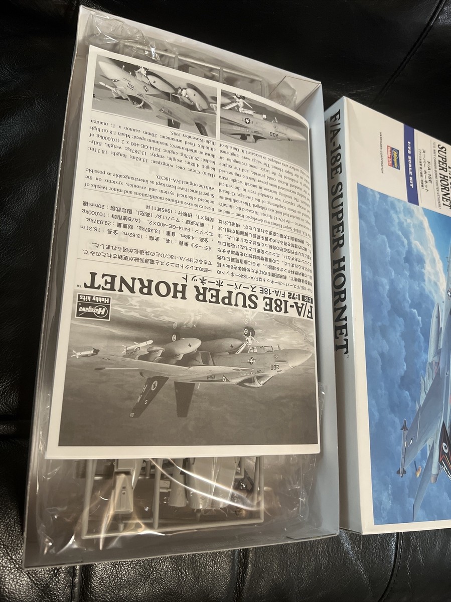 Hasegawa #00549 E19 1/72 F/A-18E Super Hornet (Single Seat) | eBay Hasegawa #00549 E19 1/72 F/A-18E Super Hornet (Single Seat) | eBay