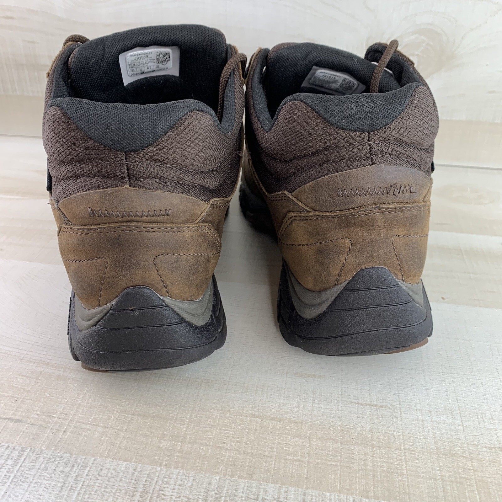 Merrell Vibram Waterproof Brown Outdoor Hiking Boots J91819 Mens Size