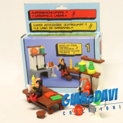 Smurfs Puffi Schtroumpf Schleich Gargamel's Lab Lab