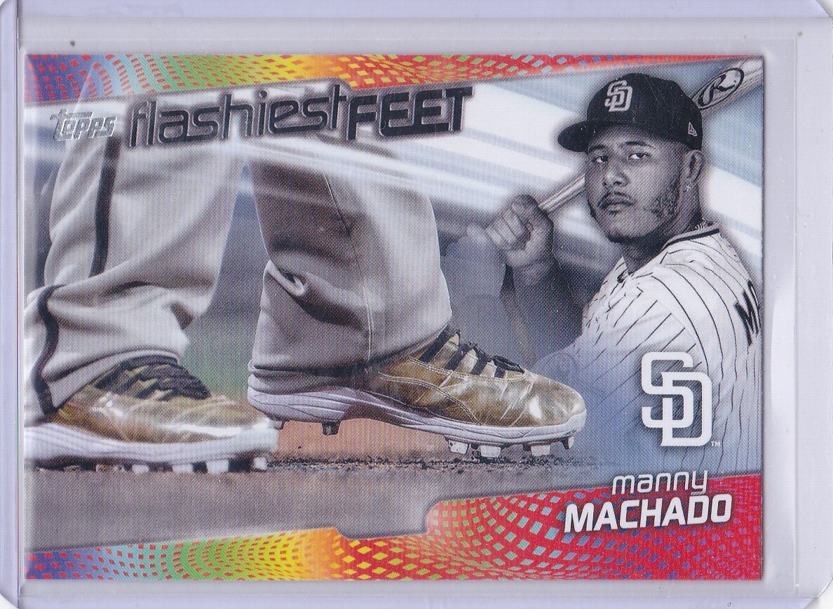 2022 Topps Manny Machado Flashiest Feet San Diego Padres #FF-3