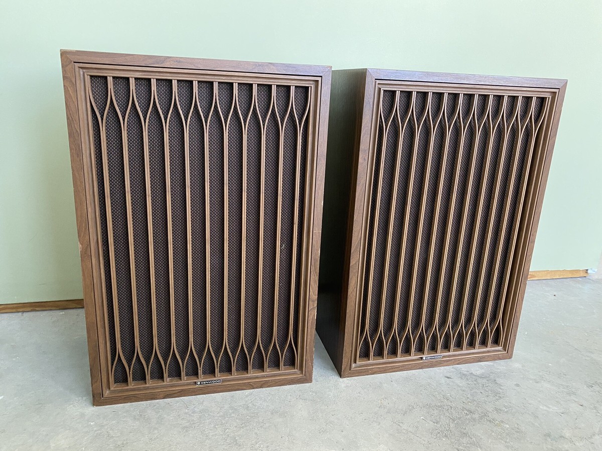Vintage Pair of Kenwood KL-888D Floor Speakers 1970's SOUNDS GREAT