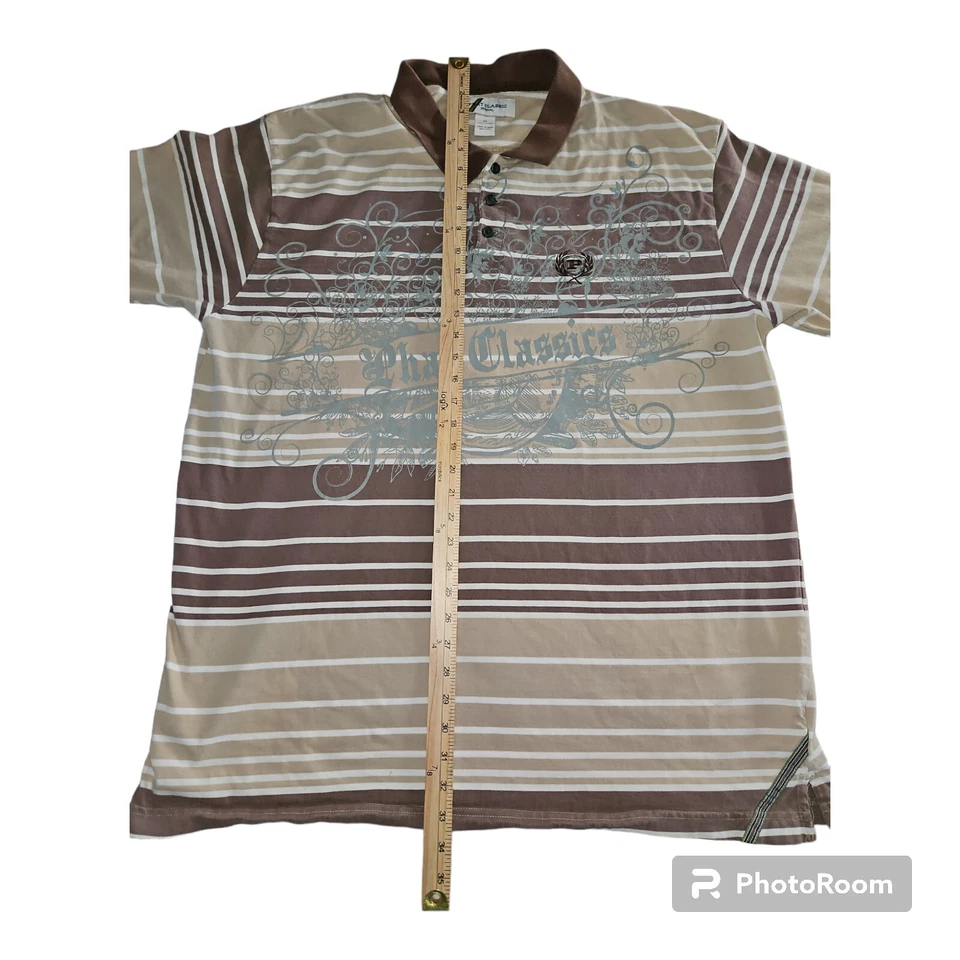 Camisa Polo Phat Farm 3XL Para Hombre Manga Corta Phat Clásica Hipster Hip-Hop Foto 3 de 4