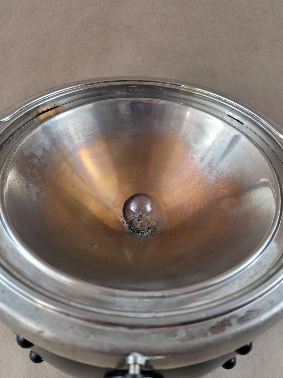 Antique 10" Drum Headlight Lamp Rat Rod Hot Rod Custom 1910s 1920s Vintage