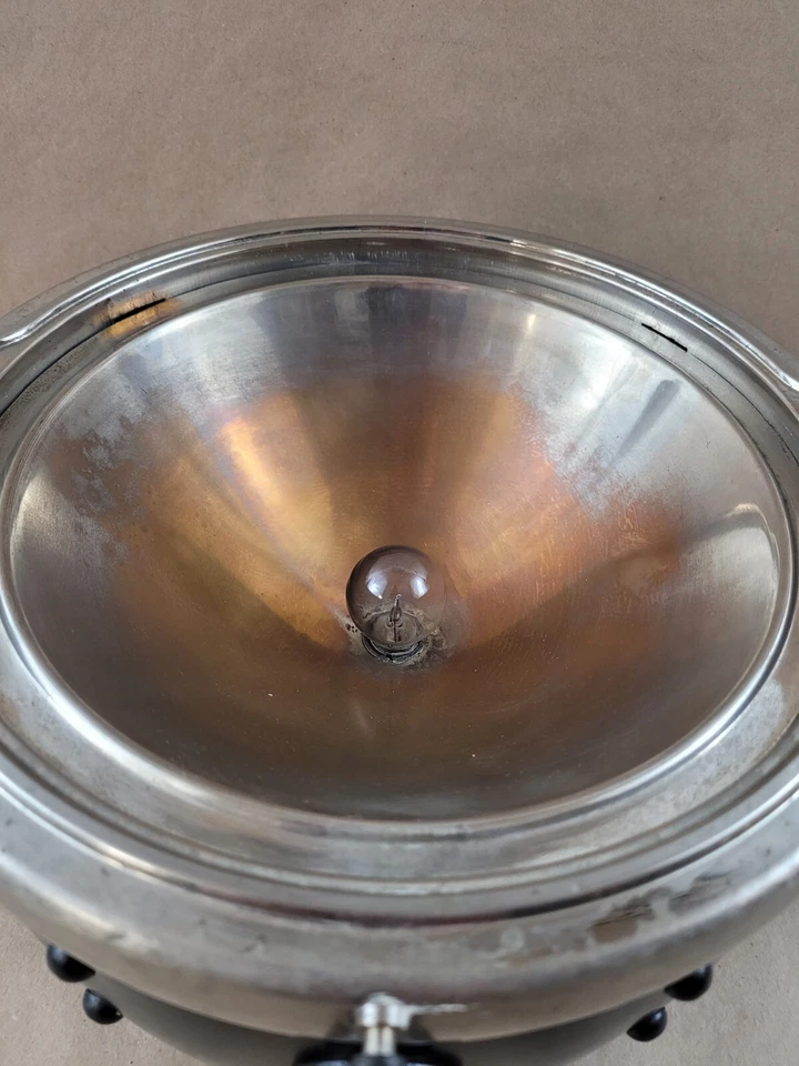 Antigua lámpara de faro de tambor de 10" Rat Rod Hot Rod personalizada década de 1910 1920 vintage Foto 3 de 4