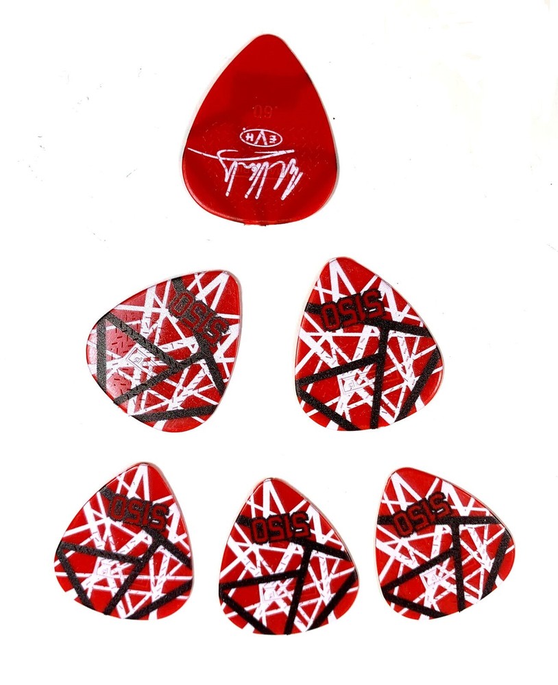Eddie Van Halen Guitar Picks EVH 5150 Max Grip .60mm 6-Pack