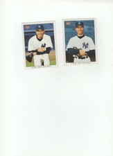 2002 Topps 206 Mariano Rivera #215 both variations New York Yankees