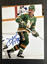 DENNIS MARUK NORTH STARS HOCKEY Signed Autographed 8x10 Photo With Proof B