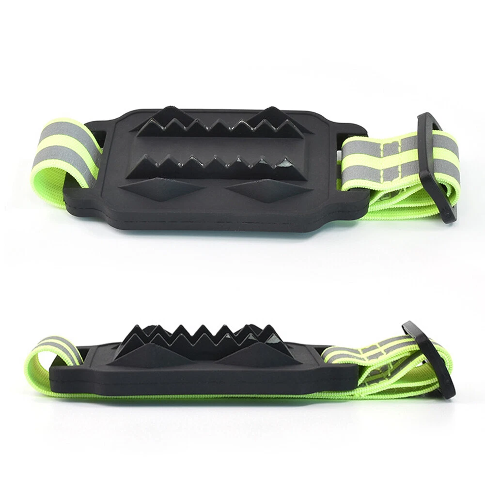 1Pair Walk Traction Ice Cleat with Quick Strap Climbing Spikes