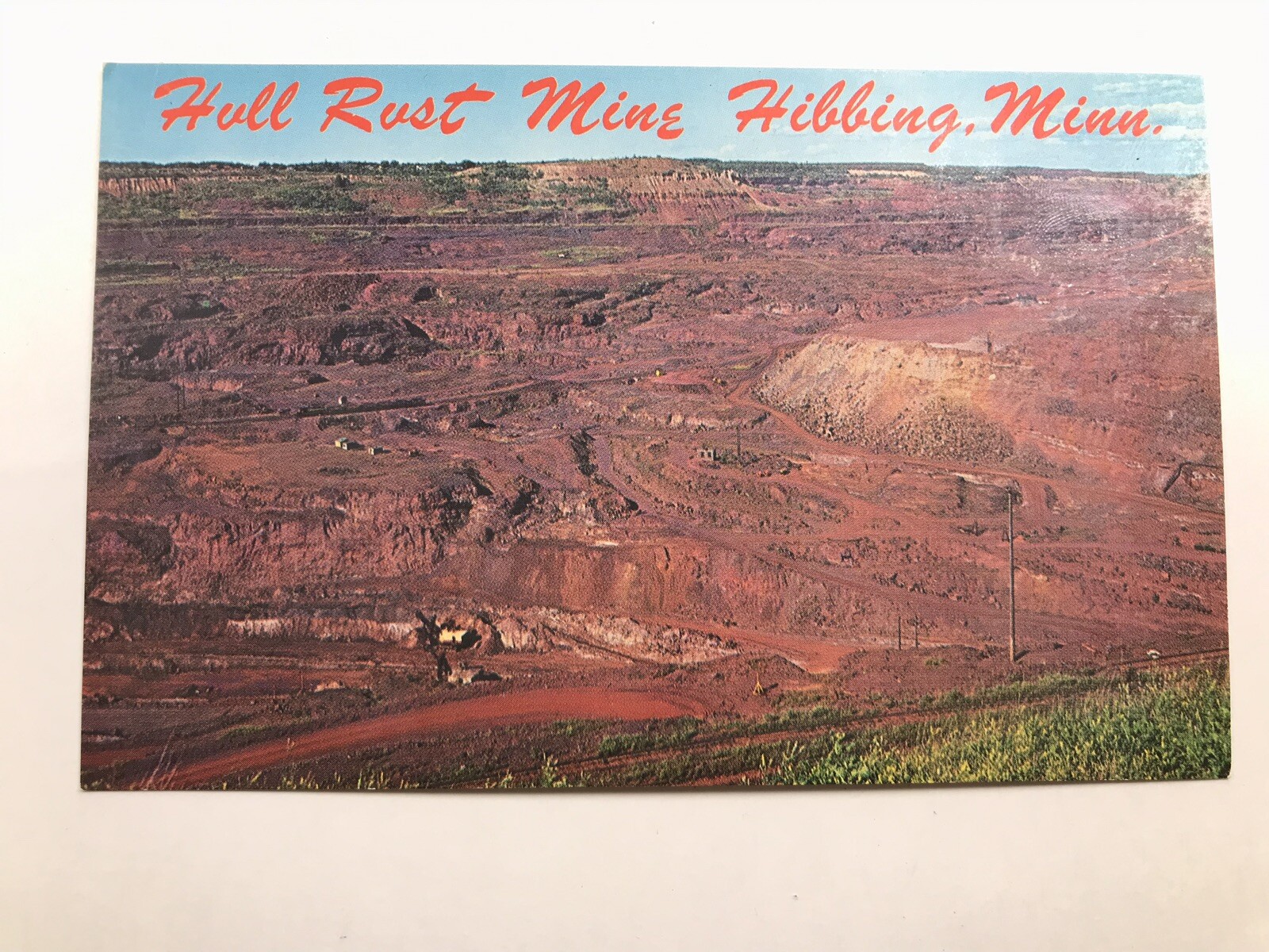 Minnesota MN Hibbing Hull Rust Mine Postcard Old Vintage Card View eBay