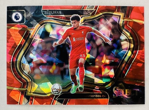 Luis Diaz 2022-23 Select EPL Premier League Field Level Red Ice Prizm Liverpool - Picture 1 of 2