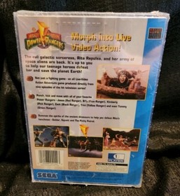 Mighty Morphin Power Rangers 1994 Sega CD *Sealed With Breaks In Plastic