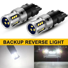 2X 3157 LED Backup Reverse Light Bulbs White for Chevy Silverado 1500 1999-2013
