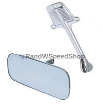 Interior Rear View Mirror Head & Arm Bracket Set for 1960-1971 Chevy Truck