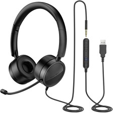 Mpow 071 Cuffie Usb/3.5mm con Microfono cancellare rumore per (c3/) |  Acquisti Online su eBay