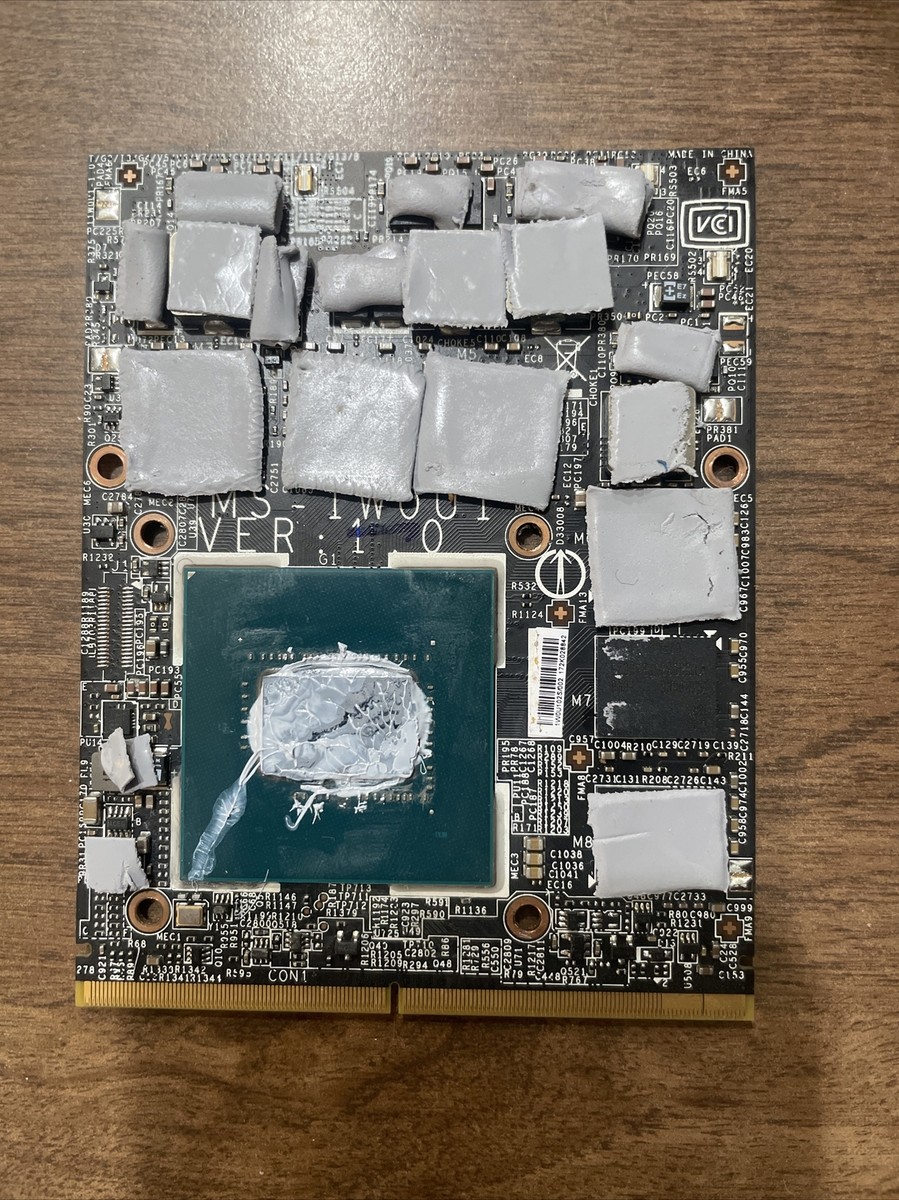 GeForce GTX 1060 6GB DDR5 MXM 3.0 Type B for Alienware Clevo MSI