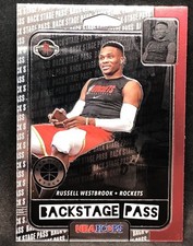 Russell Westbrook 2019-20 NBA HOOPS Premium Stock Backstage Pass