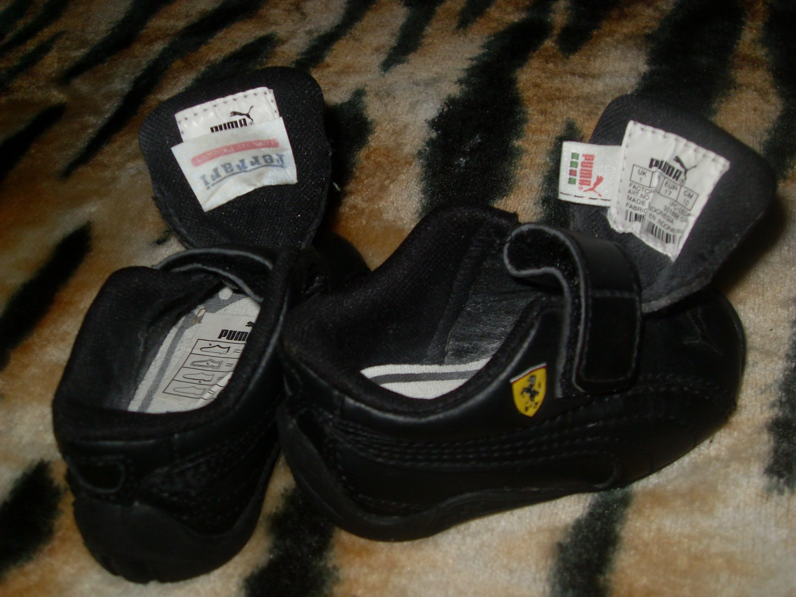 zapatillas ferrari bebe