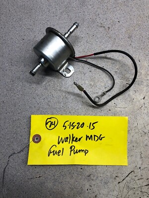 WALKER MOWER MDG Kubota Fuel Pump 68371-51210