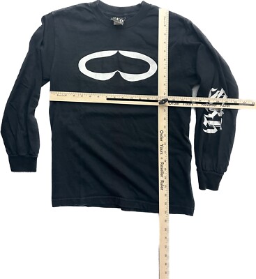 SUPERSUB ♥ Dark Knight Raglan Long Sleeve T-Shirt Vintage SRH Spade Black Long Sleeve Skate Moto T Shirt Youth